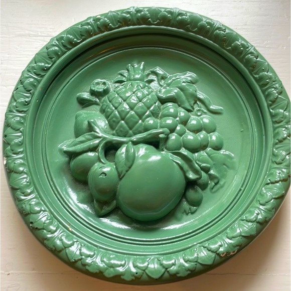 Other - Vtg Chalkware Fruit Wall Accent